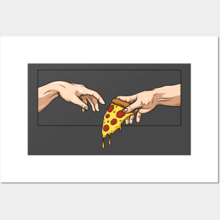 Creation of Pizza Posters and Art